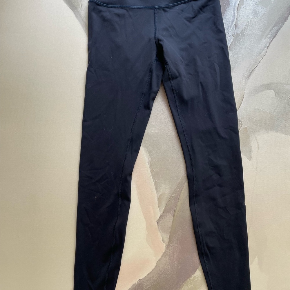 Lululemon Wunder Train 28” Pant - Navy - size 6